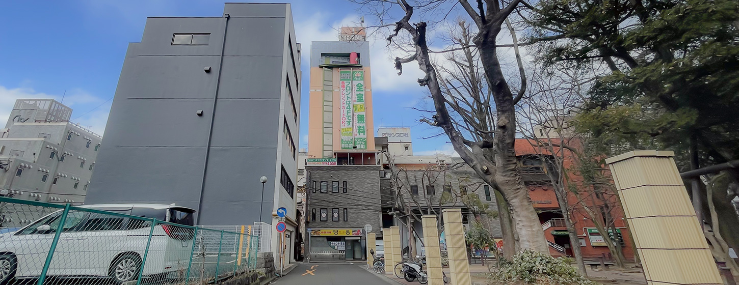 クレインホテル都町店 街なか立地